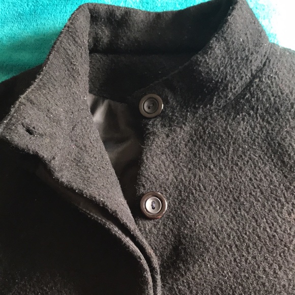 Wool Winter Coat - Faux fur Rim & Sleeves - Picture 5 of 12